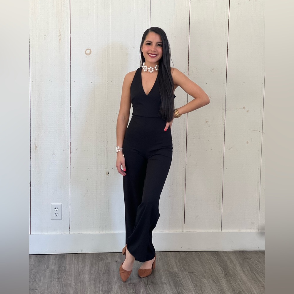 Black Jumpsuit worn twice